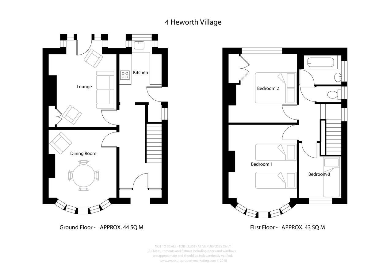 City Apartments - 4 Heworth Village - 3 Bed House York Kültér fotó